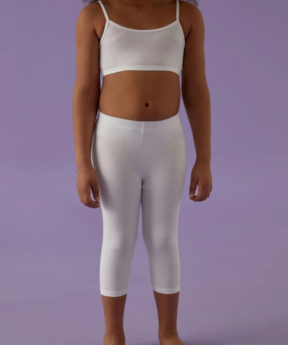 Leggings Bambina e Ragazza Capri in cotone Elasticizzato Jadea 285