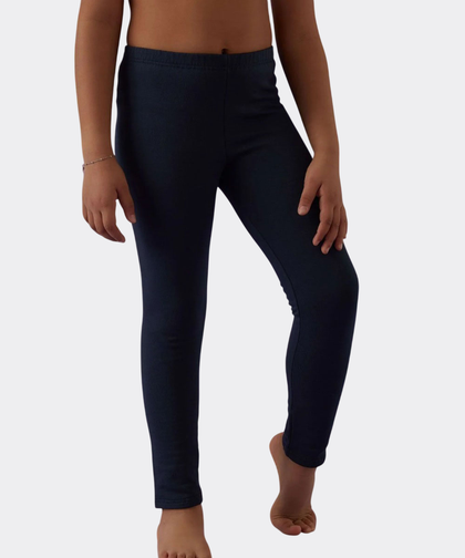 Leggings Invernale Bambina e Ragazza  in caldo cotone felpato 342 Jadea