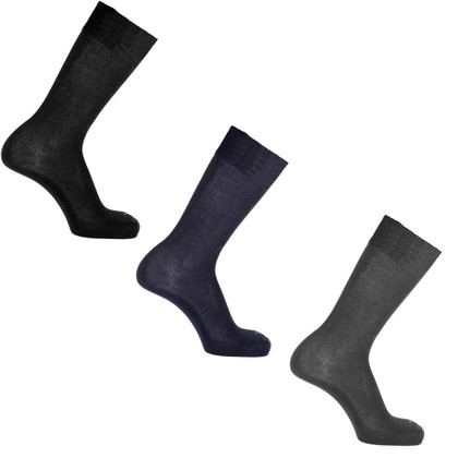 6 Paia Calza Uomo Corta 2090 ROSSI Sanitaria Compressione Graduata 100%