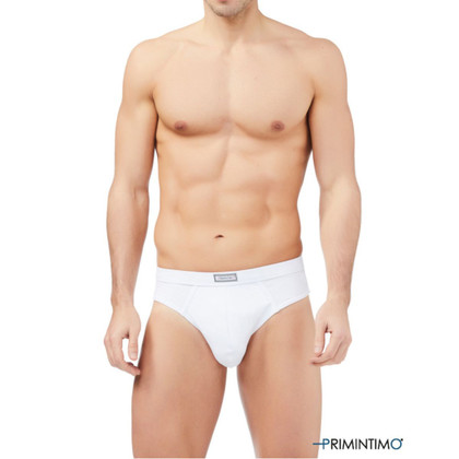 12 Slip Uomo cotone elasticizzato con tassello antibatterico MP400C PRIMINTIMO