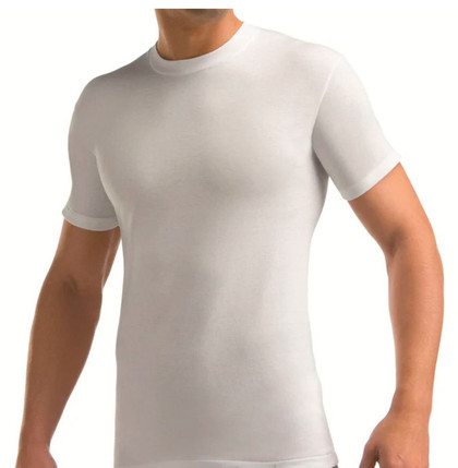 Speedy Line Maglia uomo girocollo mezza manica in cotone Made in Italy OP30