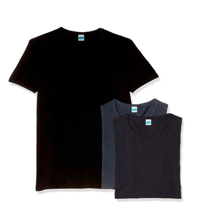 3 Pezzi Maglia uomo girocollo mezza manica in cotone Made in Italy OP113 Speedy Line