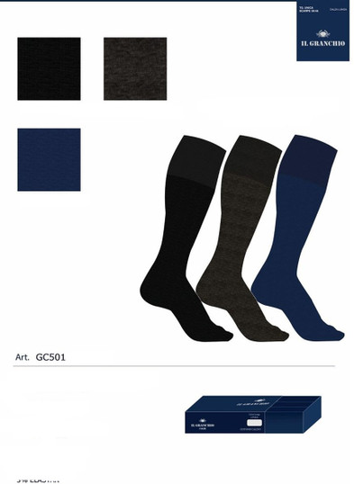 3 paia Calza Corta Uomo in caldo cotone GC501 Il Granchio