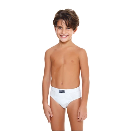 6 Pezzi Slip Bambino e Ragazzo in cotone Elasticizzato Enrico Coveri ES4015