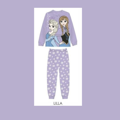 Pigiama bambina in cotone felpato DY50A3578 FROZEN SABOR