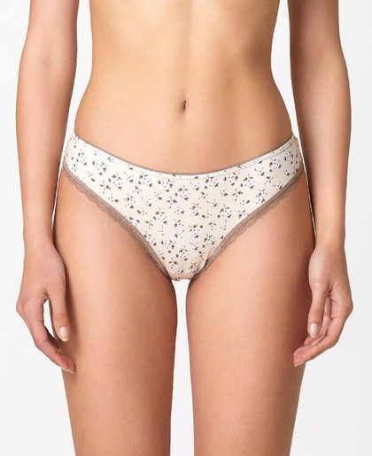 6 Pezzi Brasiliana Donna in cotone elasticizzato fantasia mista 6542 JADEA