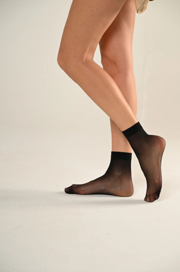 Calzino velato con punta nuda 3D 20 Den BELLISSIMA