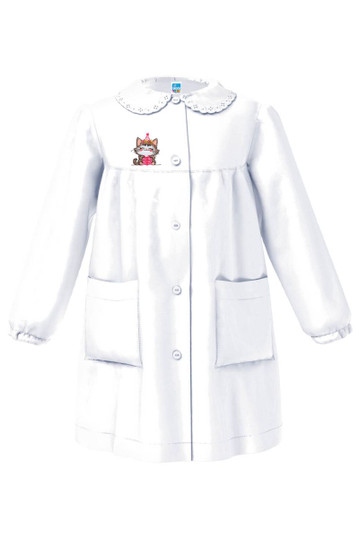 Siggi 33GR4330 Grembiule Scuola Asilo Bambina Con Bottoni Frontali
