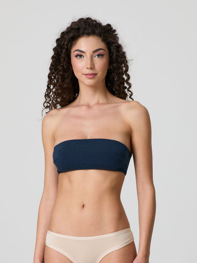 Jadea Reggiseno fascia Jada in cotone e modal elasticizzato