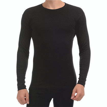 Enrico Coveri ET1204 Maglia Uomo Girocollo Manica Lunga Caldo Cotone - 3 Pz