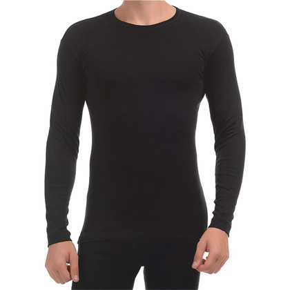 Enrico Coveri ET1204 Maglia Uomo Girocollo Manica Lunga Caldo Cotone - 3 Pz