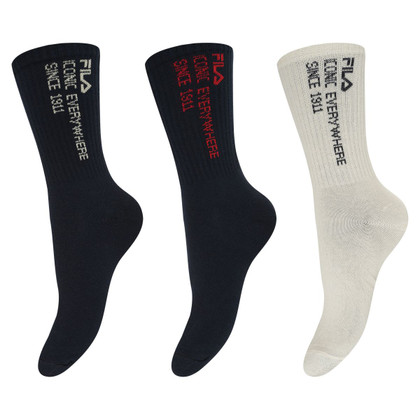 Tripack calze corte donna in cotone F3606 FILA