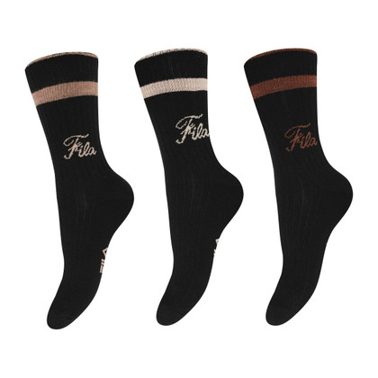 Fila (3 paia) Calze corte donna in cotone F3269