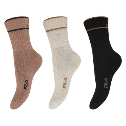 Fila (3 paia) calze corte donna in cotone F3270