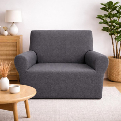 Copripoltrona 1 Posto Tessuto Stretch Elastico Made in Italy Buccia di Mela Mixo - Made in Italy