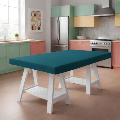 Copritavolo 6 posti in tessuto elasticizzato Buccia di Mela Mixo -Made in Italy