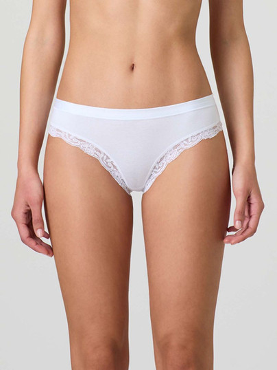 6  Slip Donna Vita Bassa Jadea 518 in Cotone con girogamba Pizzo in Cotone Modal