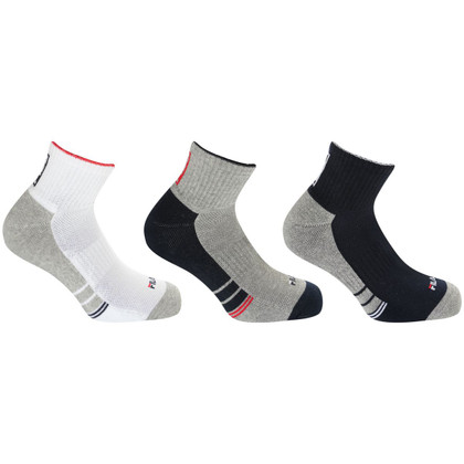 Fila (3 paia) Calze Corte uomo in cotone F2521