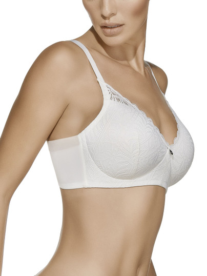 Creaciones Selene Mireia Reggiseno Donna in Pizzo Senza Ferretto con Coppe Leggermente Imbottite