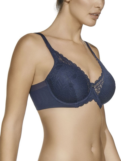 Creaciones Selene Mara Reggiseno Donna in Pizzo con Ferretto e Coppe Imbottite