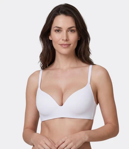Jadea Reggiseno triangolo senza ferretto  in microfibra Abbraccio