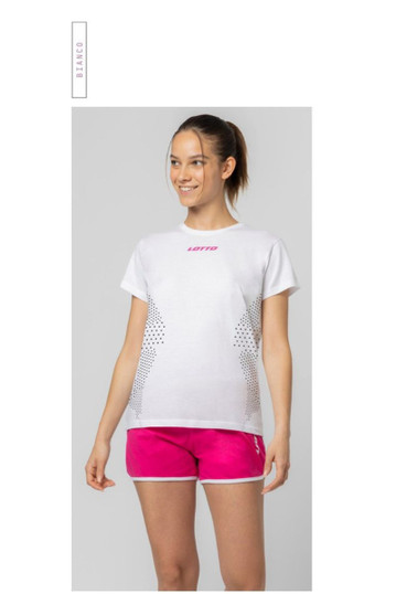 LOTTO Pigiama donna in cotone estivo mezza manica LP5254