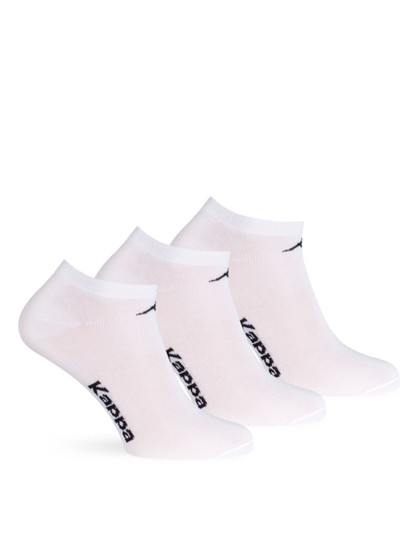 3 Paia Calza Unisex Fantasmino Kappa K006 Jersey di Cotone. Ideale per lo Sport