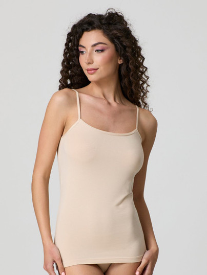JADEA Top Donna in Cotone Modal con Spalline Sottili – Art. 4179E
