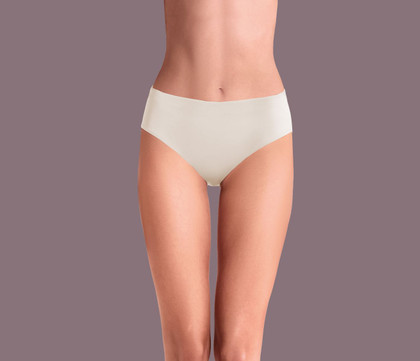 LORMAR Brasiliana midi in microfibra con girogamba lasercut PURE 02444L