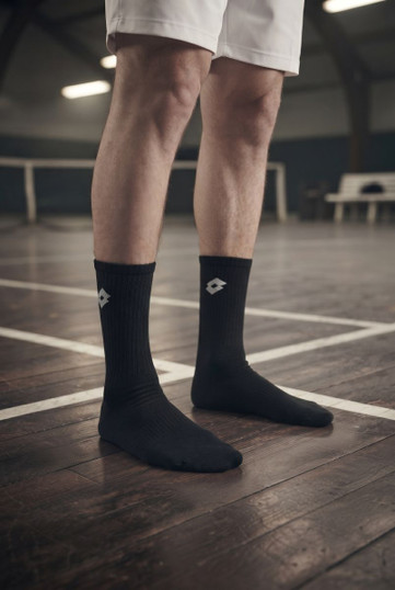 LOTTO (4 Paia) Calzini Tennis Uomo in Cotone Q-TENNIS