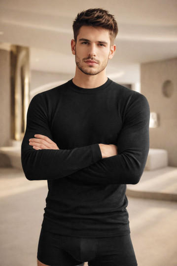 Esse Speroni Maglia uomo manica lunga in cashmere 6512