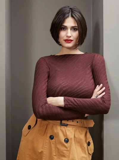 MySublyme Maglia donna scollo tondo in cashmere manica lunga 1468