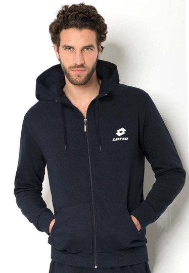 Lotto Felpa Uomo con Cappuccio e Full Zip (Art. LA1115)