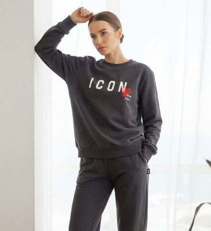 Icon Pigiama donna in caldo cotone manica lunga art. IWBOX02