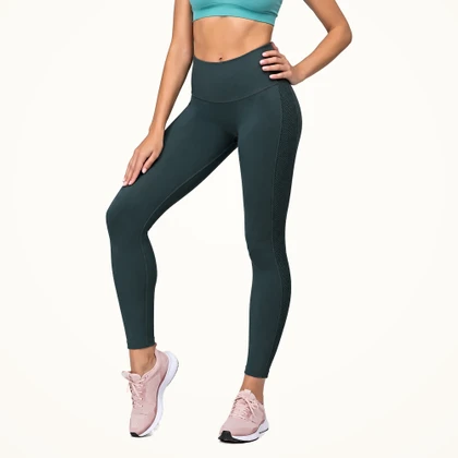 Eletta Milano Leggings Sportivo Donna Push-Up Seamless in Microfibra EL-F211