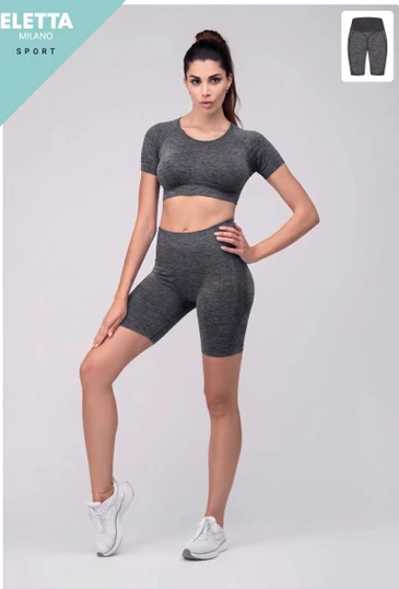 Eletta Milano Biker Donna Push-Up Seamless in Microfibra EL-F221