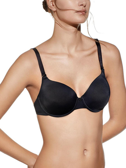 Reggiseno Donna Selene Rosa in Microfibra con Ferretto - Coppa C