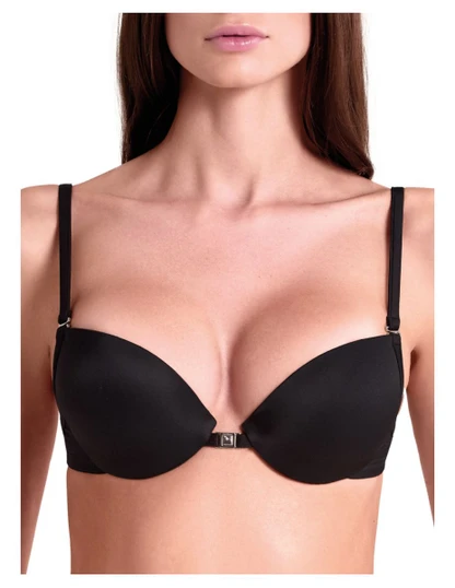 LORMAR Joker Reggiseno balconcino con apertura anteriore con Ferretto (Coppa B)
