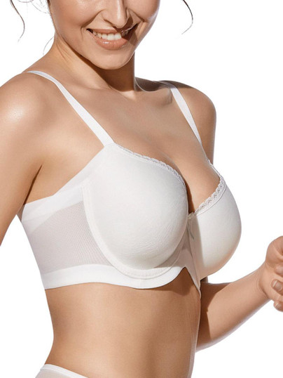Creaciones Selene Violeta Reggiseno Donna con Ferretto e Coppa Preformata (Coppe C-D-E-F)