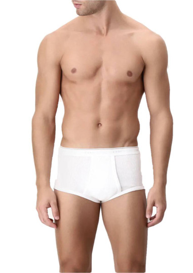 Slip Uomo Cagi 1200 con Apertura Frontale - "I Classici" in Cotone a Costine