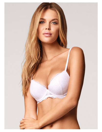 Reggiseno Donna Infiore 3000 Push Up Imbottito in pizzo con Ferretto +1 Taglia