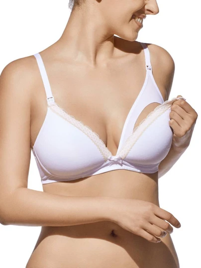 Creaciones Selene Jasmina Reggiseno Donna per Allattamento in Pizzo (Coppa C)