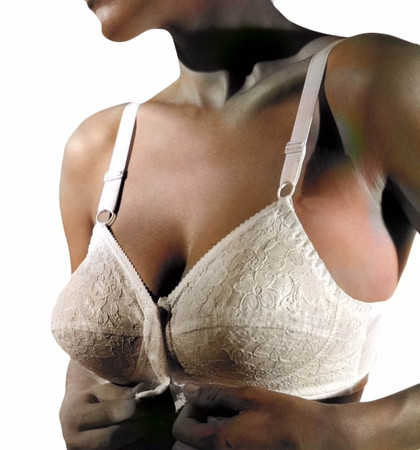 Gios 112 Reggiseno Donna in Pizzo con Apertura Frontale Senza Ferretto (Coppa B)