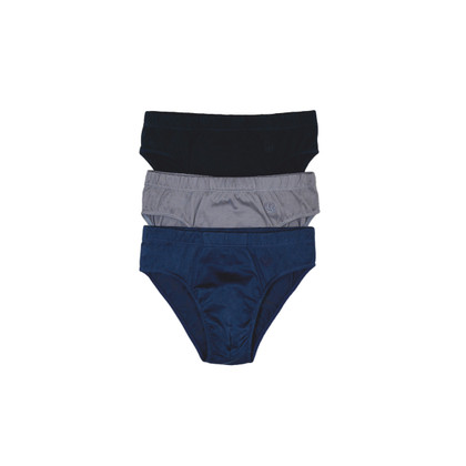 6 Slip Uomo Midi Garda 2763 Fianco Medio Elastico Interno in Filo di Scozia