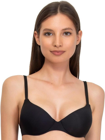 SIèLEI  Reggiseno Coppe Imbottite e ferretto Invisibile in Microfibra Coppa B Art. 1328