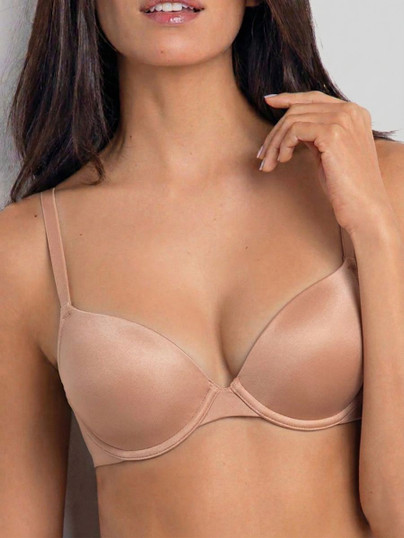 SIèLEI Reggiseno Donna con ferretto in Microfibra Stretch Lucida Coppa B Art. 1344