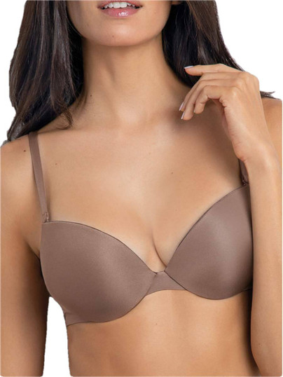 Reggiseno Donna Sielei 1344 in Microfibra Stretch Lucida Con Ferretto - Coppa B