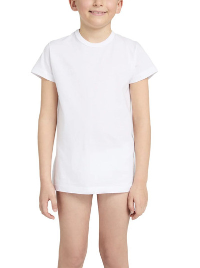 T-Shirt girocollo manica corta bimbo, cotone 3828 25R LIABEL