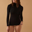 Maglia Dolcevita Donna Jadea 4267 Manica Lunga in Cotone Elasticizzato