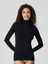 Maglia Dolcevita Donna Jadea 4267 Manica Lunga in Cotone Elasticizzato